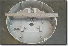 Aluminum die cast lighting part
