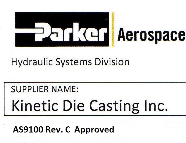 Parker AS9100 Quality Die Casting Parts