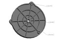 telescope mounting plate