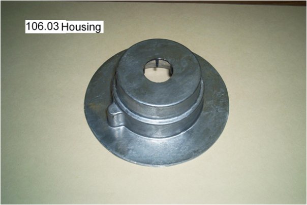 aircraft ball housing part