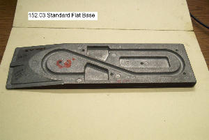 standard flat base casting, raw