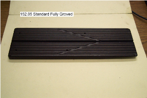 standard fully groved plate, teflon coated