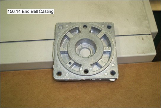 enclosure end bell part