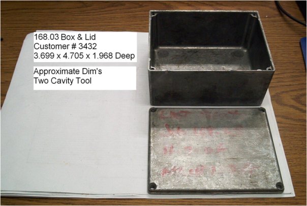 Die Casting Box Enclosure Part