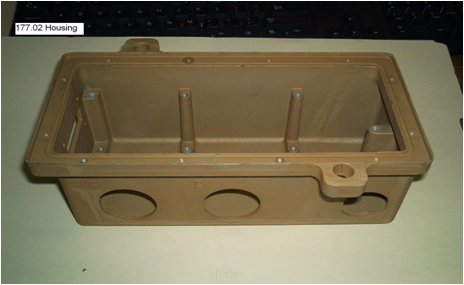 fire suppression control housing part