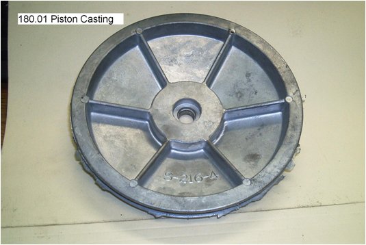 airplane piston casting