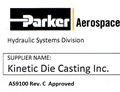 Parker Aerospace AS9100C Approval